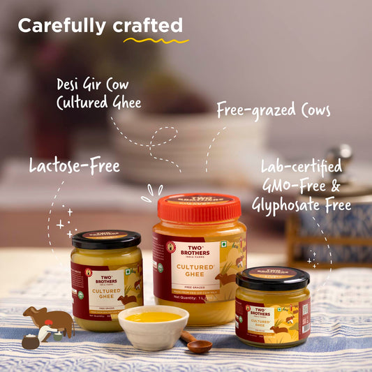 Desi Gir Cow Cultured Ghee (Bilona)