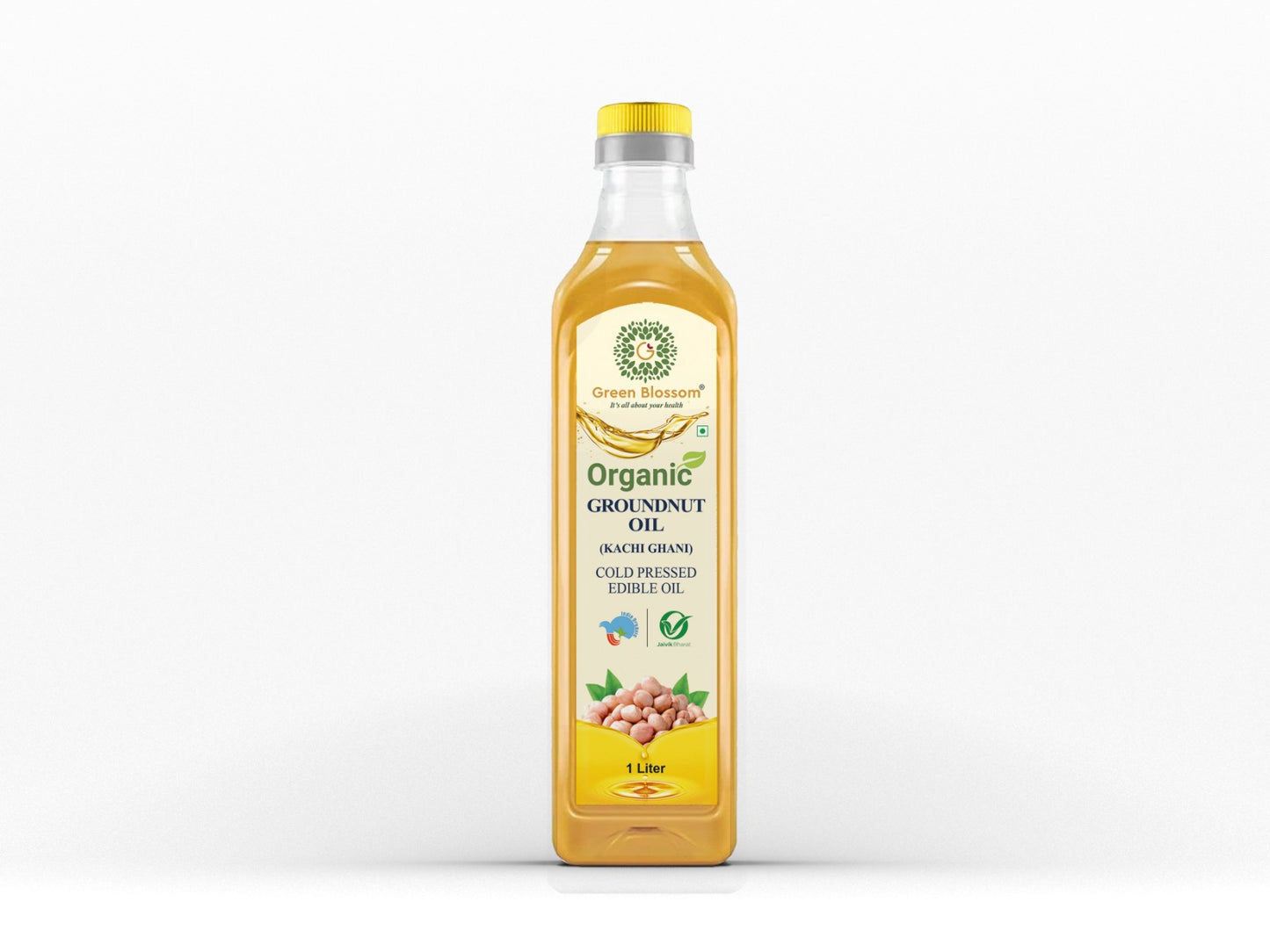 Groundnut Oil (Cold Pressed) - 1 Ltr