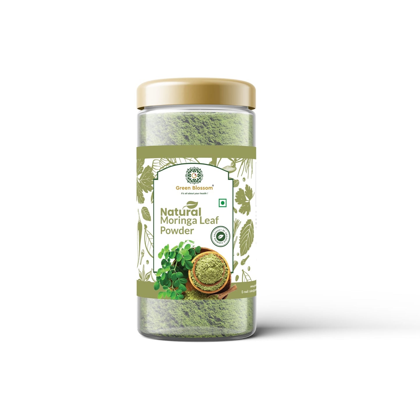 Natural Moringa Leaf Powder (250gm)