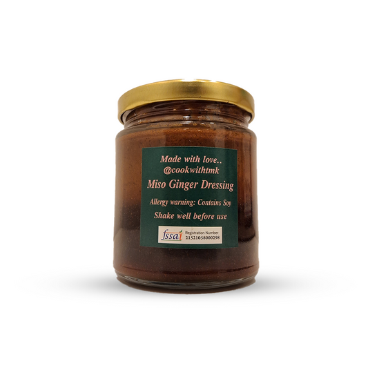 Miso Ginger Dressing (50ml & 200ml)