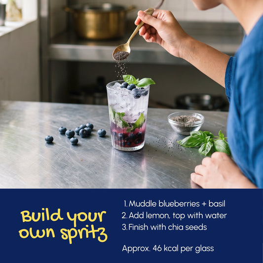 Blueberry Basil Spritz Kit