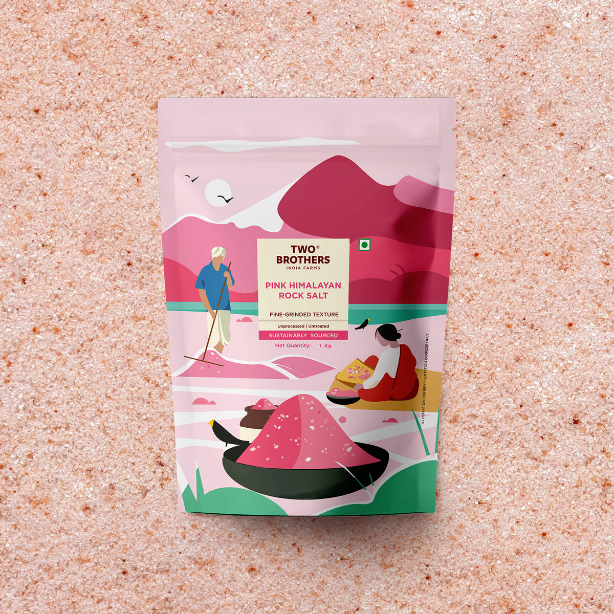 Pink Himalayan Rock Salt (1 kg)