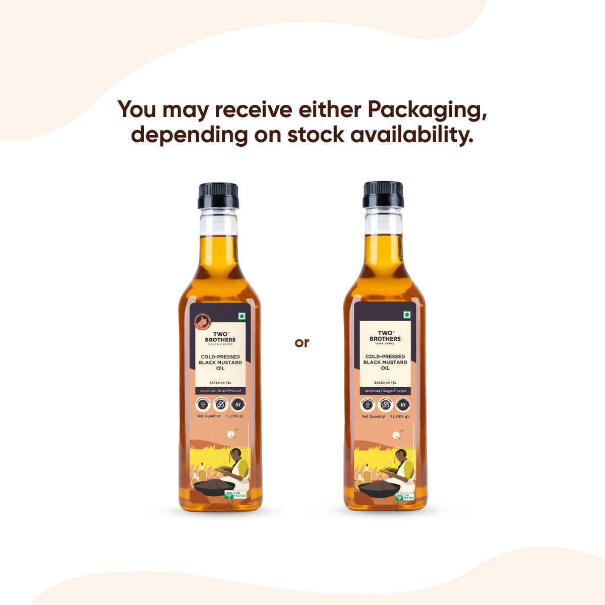 Cold-Pressed Mustard Oil (1 L)