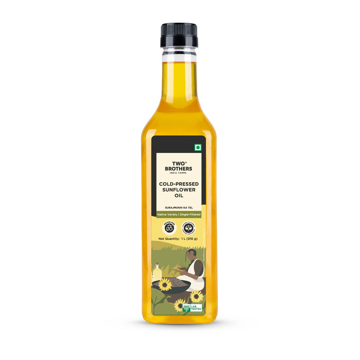 Cold-Pressed Sunflower Oil (1 L)