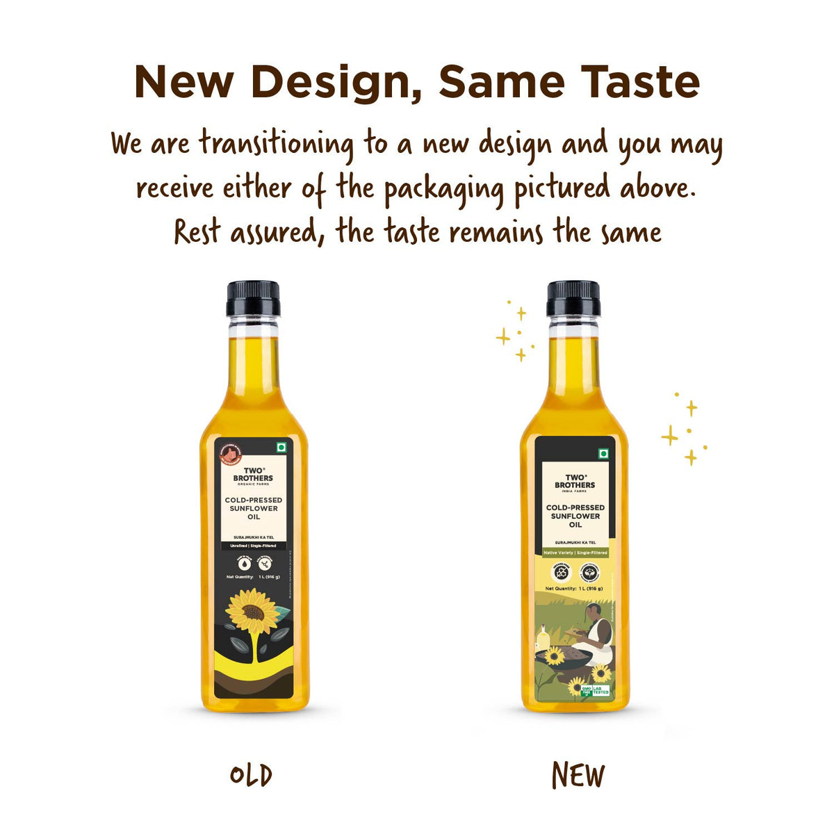 Cold-Pressed Sunflower Oil (1 L)