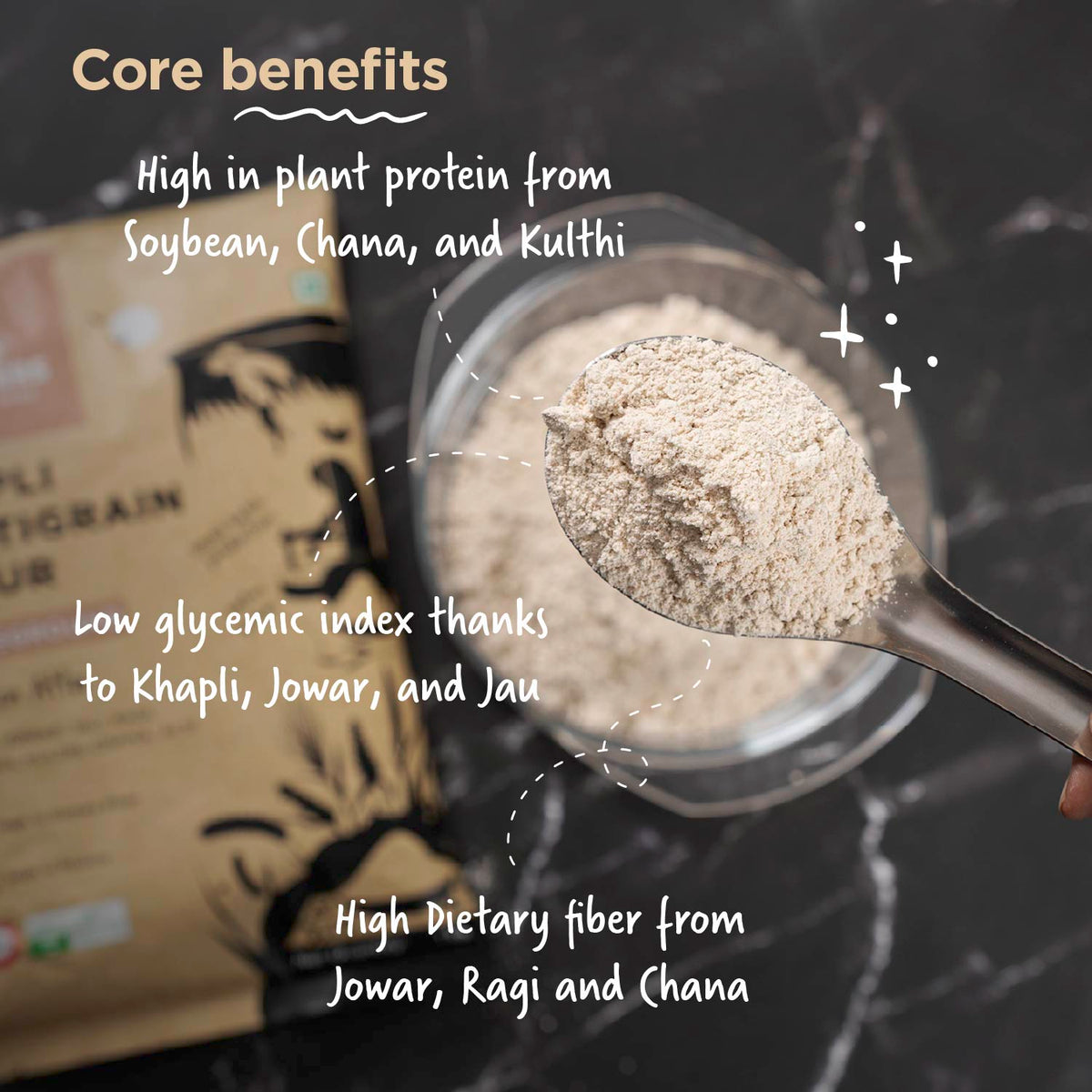Khapli Multigrain Atta (1 kg)