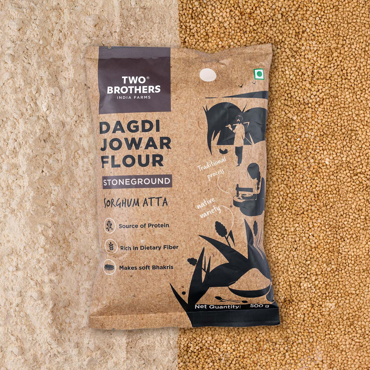 Jowar Atta (500 g)