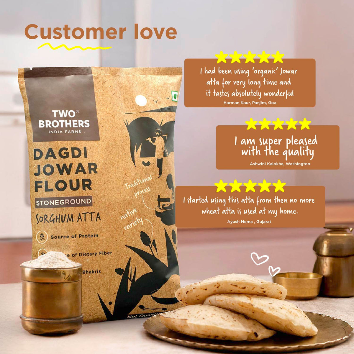 Jowar Atta (500 g)