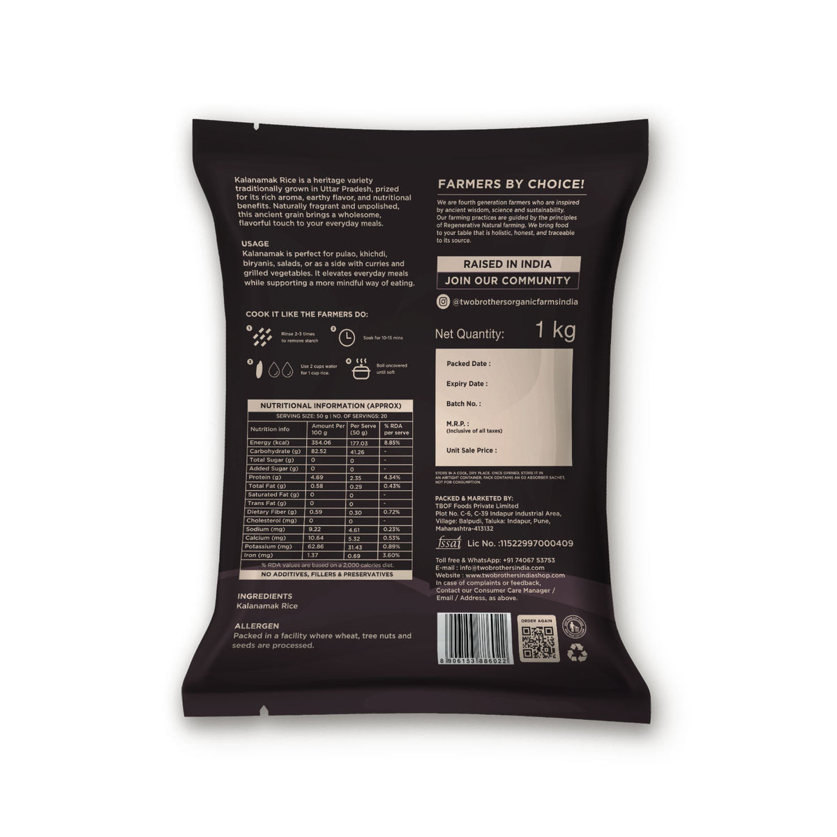 Kalanamak Rice (1 kg)