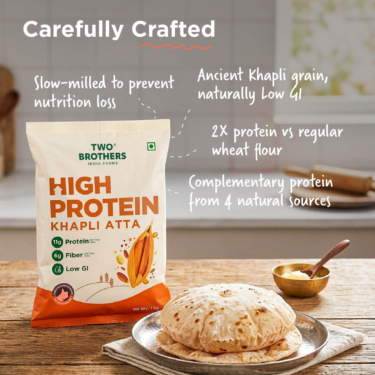 Khapli Protein Atta (1 kg)