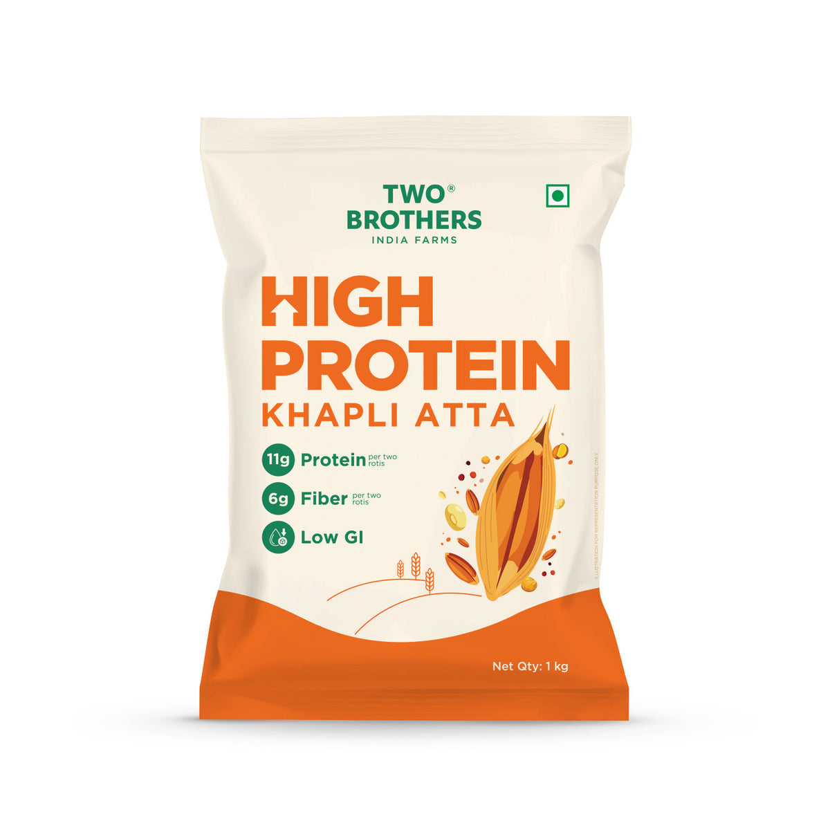Khapli Protein Atta (1 kg)
