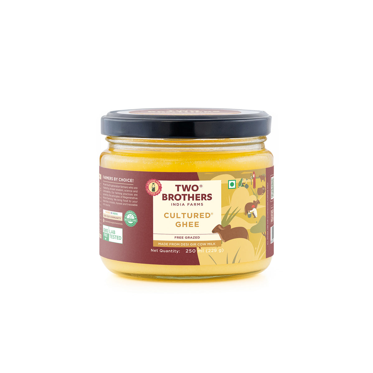Desi Gir Cow Cultured Ghee (Bilona)