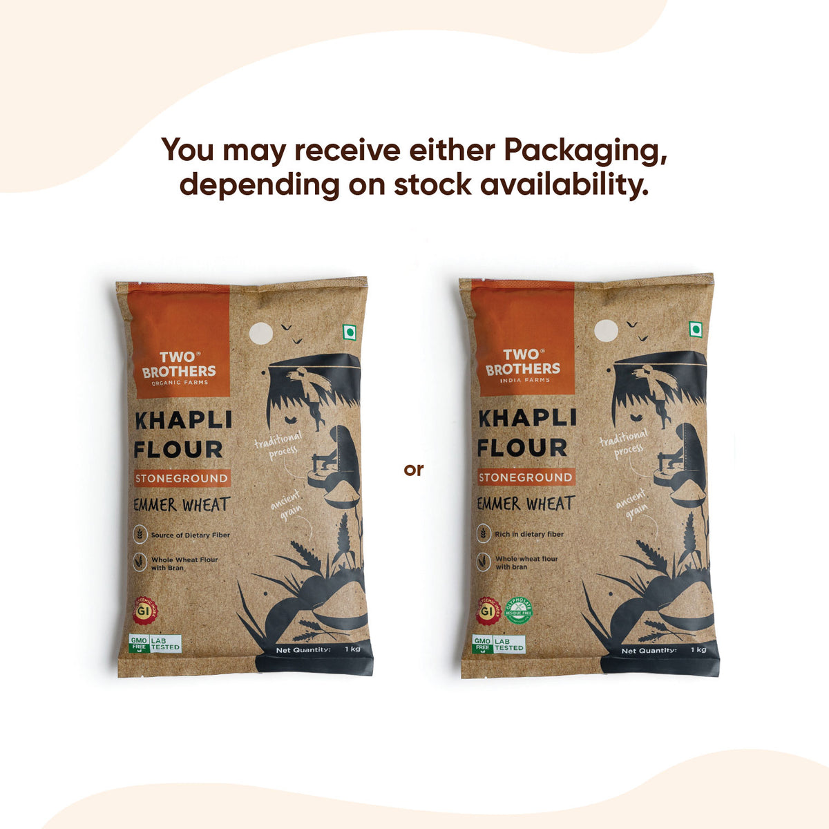 Khapli Wheat Atta (1 kg)