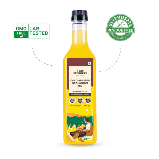 Cold-Pressed Groundnut Oil (1 L)