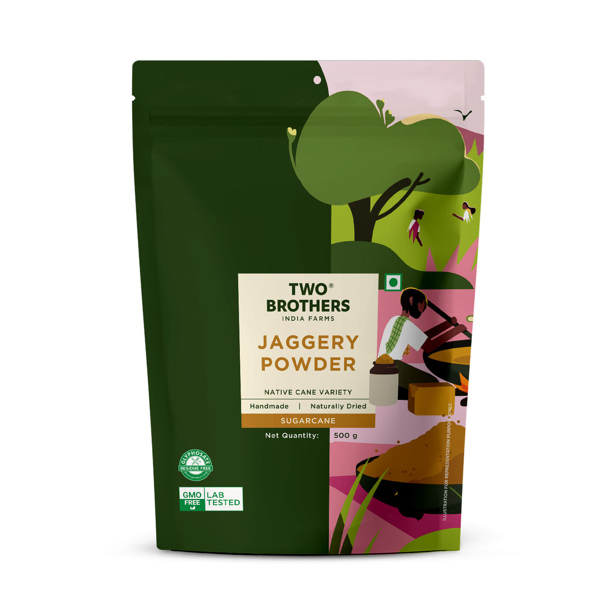 Sugarcane Jaggery Powder (500 g)