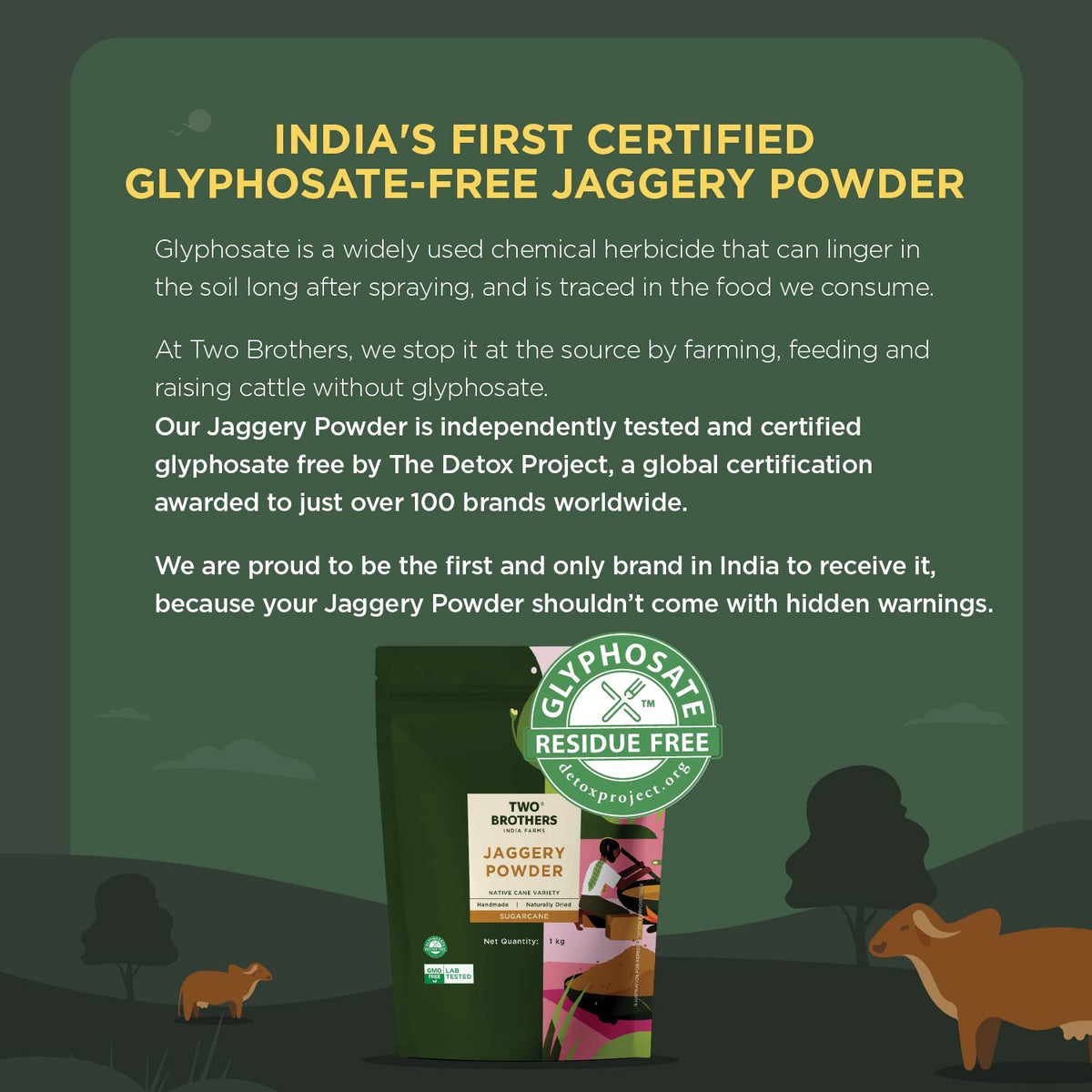 Sugarcane Jaggery Powder (500 g)