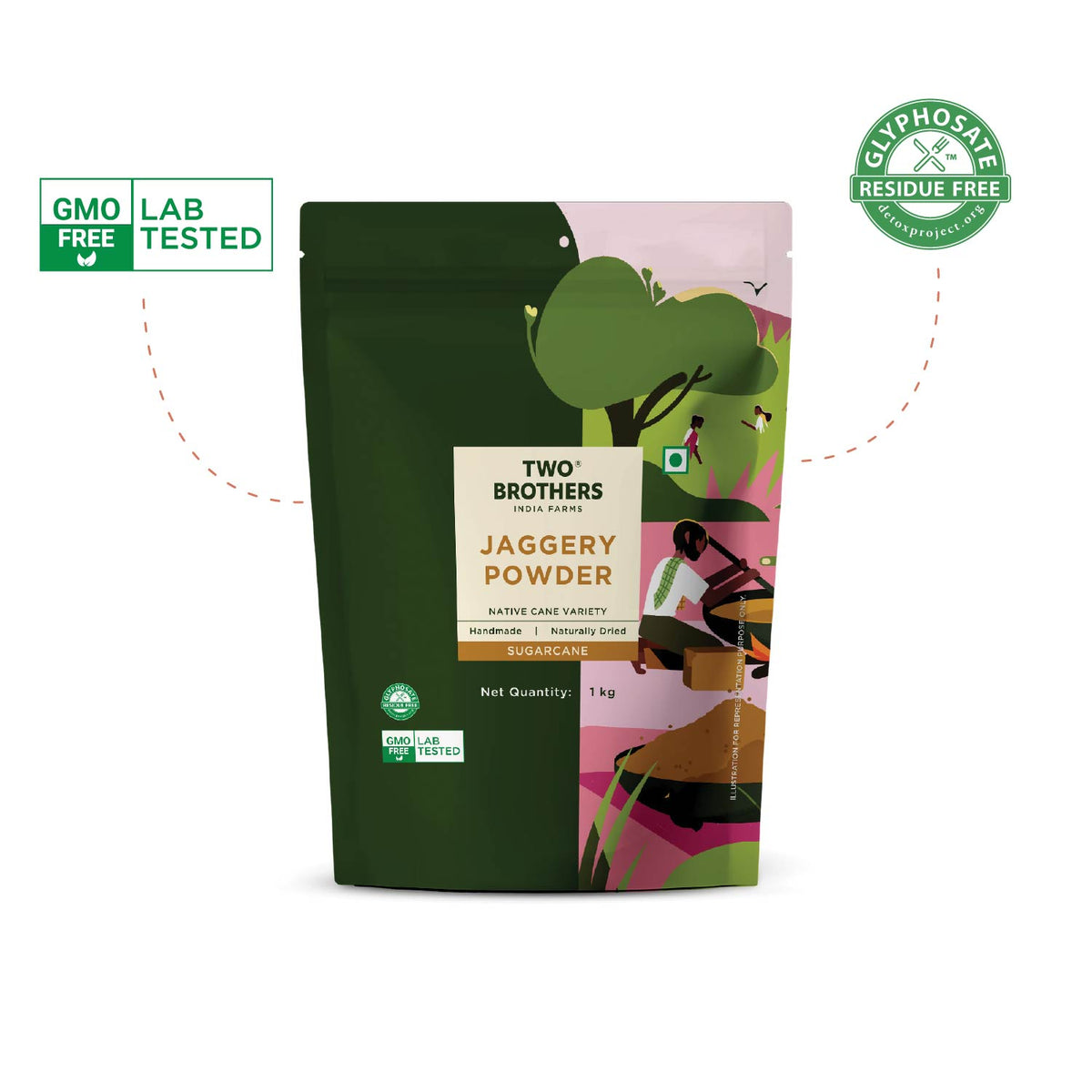 Sugarcane Jaggery Powder (500 g)