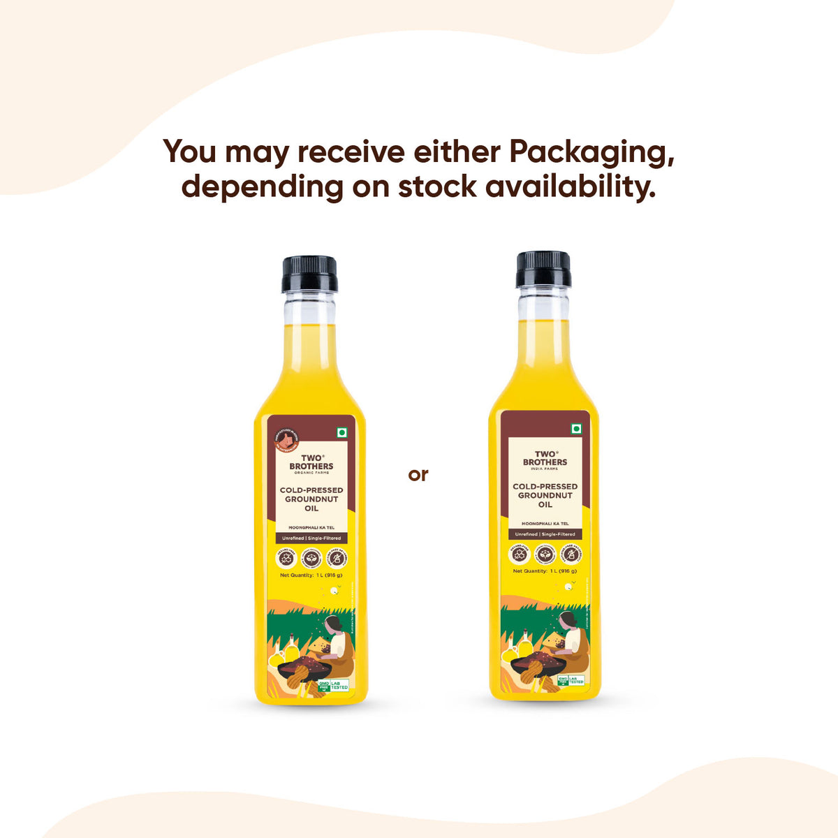Cold-Pressed Groundnut Oil (1 L)